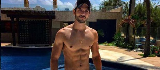 Felipe já trabalhou fora do Brasil como modelo Felipe já trabalhou fora do Brasil como modelo