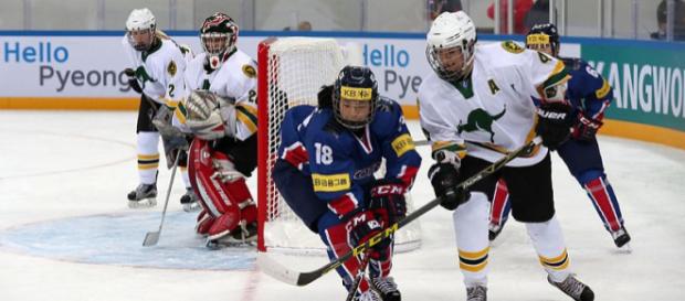 Ice Hockey team of Korea in Women’s World Championship (Image credit – Jeon Han, Wikimedia Commons) Ice Hockey team of Korea in Women’s World Championship (Image credit – Jeon Han, Wikimedia Commons)