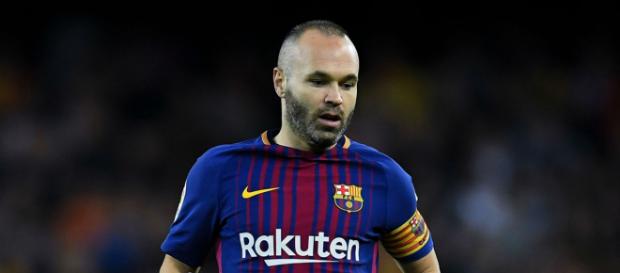Iniesta habla desde un hospital de niños de la derrota del Barcelona Iniesta habla desde un hospital de niños de la derrota del Barcelona