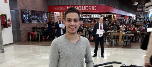 Llegada de un venezolano a Madrid Llegada de un venezolano a Madrid