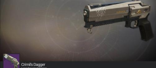 An Iron Banner-themed hand cannon - YouTube/xHOUNDISHx