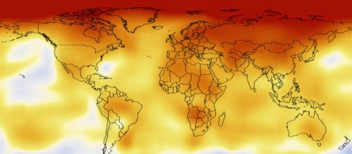 Evidence of the Earth's rising temperature over the past decade (2000-2009). [Image via scientists at NASA's Goddard Institute for Space Studies]