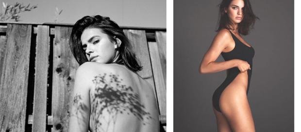 Depois de postar foto sensual, Bruna Marquezine chegou a ser comparada com modelo famosa. Depois de postar foto sensual, Bruna Marquezine chegou a ser comparada com modelo famosa.
