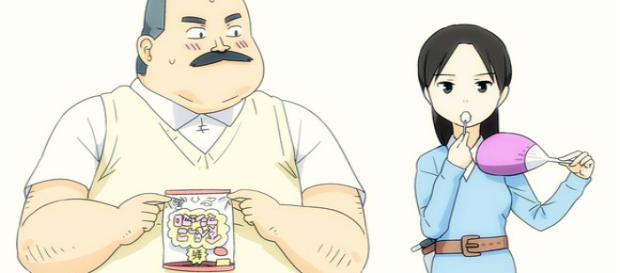 'Ojisan and Marshmallow' anime 'Ojisan and Marshmallow' anime