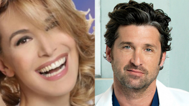 Barbara D'Urso torna a recitare con Patrick Dempsey