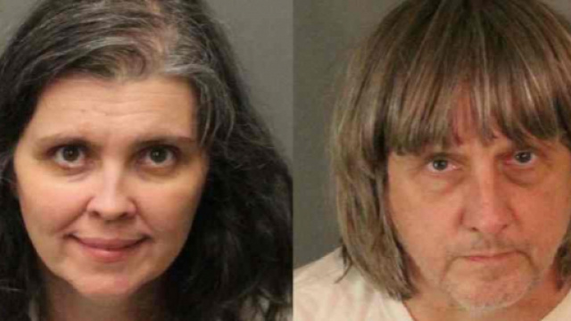 Etats-Unis : David et Louis Turpin accus&eacute;s d'avoir maltrait&eacute;, attach&eacute; et affam&eacute; leurs 13 enfants.