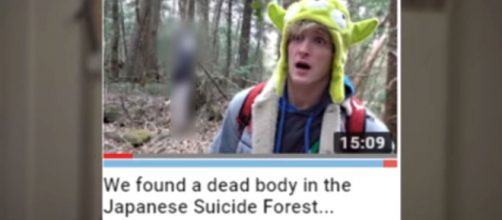 Celebrity YouTuber Logan Paul posted footage of a suicide victim in Japan [Image credit: Kavos/YouTube]
