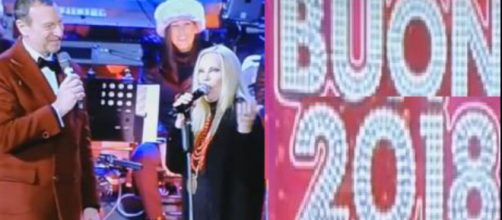 Patty Pravo e la gaffe di Capodanno 2018.