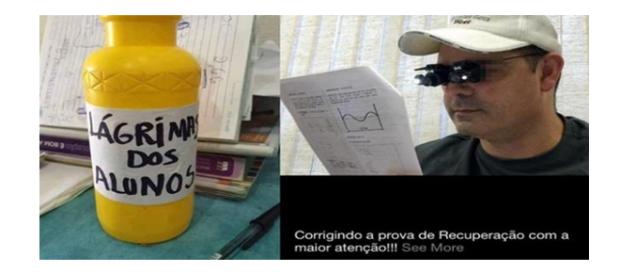 Alguns professores usaram a criatividade a seu favor Alguns professores usaram a criatividade a seu favor