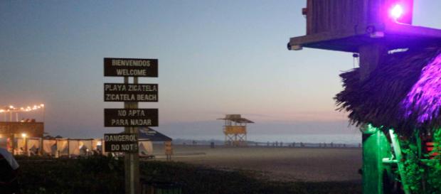 En Zicatela beach se vive toda la intensidad, está prohibido nadar. En Zicatela beach se vive toda la intensidad, está prohibido nadar.