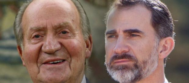 Juan Carlos I y Felipe VI en imagen Juan Carlos I y Felipe VI en imagen