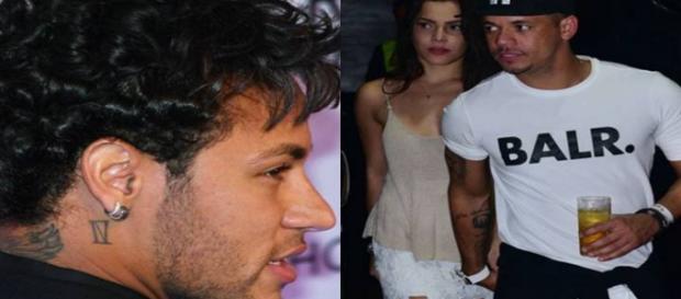 Neymar, Emilly Araújo e Jota Amâncio Neymar, Emilly Araújo e Jota Amâncio