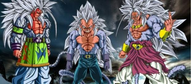 Super saiyajin 5 é uma fanart criada na Espanha Super saiyajin 5 é uma fanart criada na Espanha