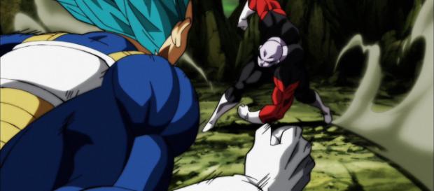 Vegeta se enfrenta a Jiren del universo 11 Vegeta se enfrenta a Jiren del universo 11