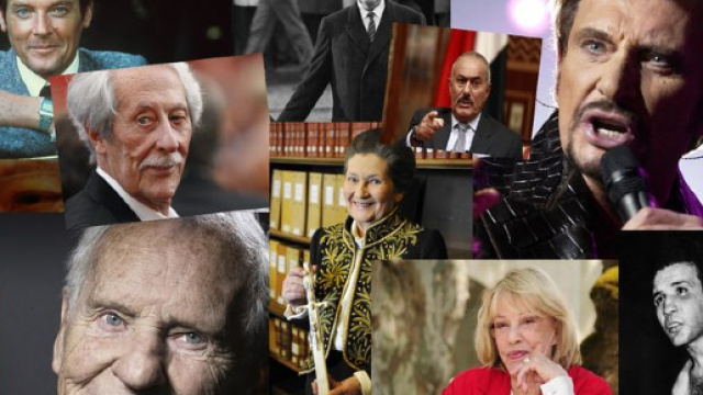 Les personnalités publiques qui ont tirer leur révérence