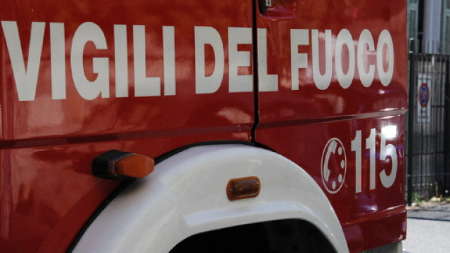 Vigili del fuoco sull'Aurelia bis tra Alberga ed Alassio