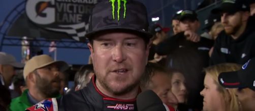 Kurt Busch winner of 2017 Daytona 500. [ image credit: Fox Sports / YouTube Screenshot ]