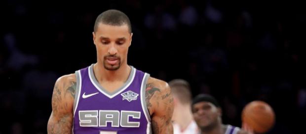George Hill es perseguido por los Cavs George Hill es perseguido por los Cavs