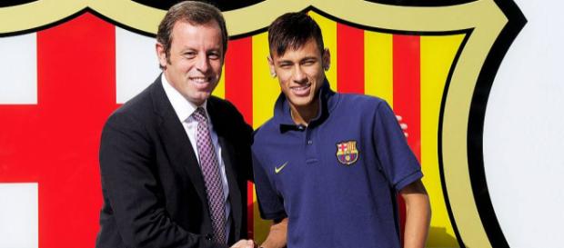Neymar pode ir parar no maior rival do Barça Neymar pode ir parar no maior rival do Barça