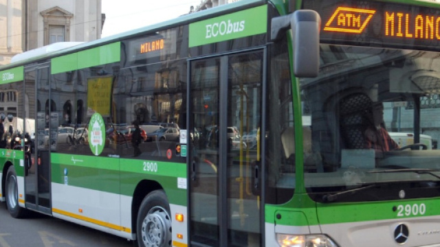 Un autobus delle linee Atm, l'azienda trasporti milanese - autobusweb.com