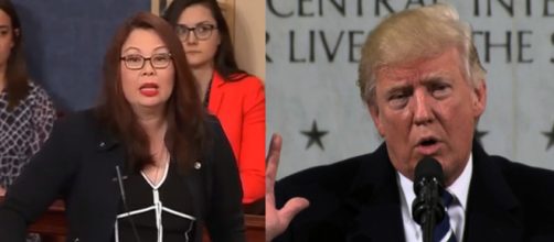 Tammy Duckworth, Donald Trump, via Twitter