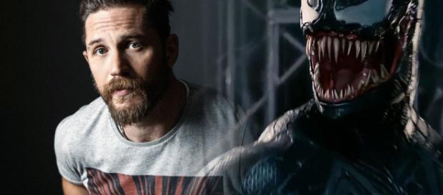 Tom Hardy como Venom en la nueva película de terror. Tom Hardy como Venom en la nueva película de terror.