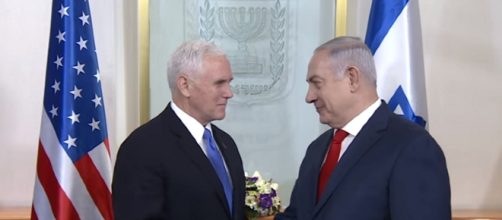 PM Netanyahu Meets US VP Mike Pence- IsraeliPM YouTube Cap