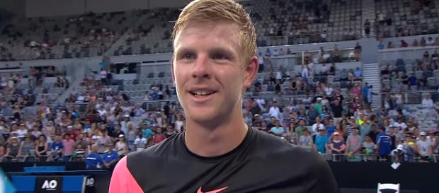 Kyle Edmund is iinto his first Grand Slam quarterfinal/ Photo: screenshot via Australian Open TV channel on YouTube Kyle Edmund is iinto his first Grand Slam quarterfinal/ Photo: screenshot via Australian Open TV channel on YouTube