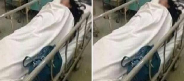 Mulher parou em hospital após introduzir mandioca Mulher parou em hospital após introduzir mandioca