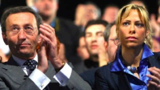 Gianfranco Fini e la moglie Elisabetta Tulliani (L'Espresso)