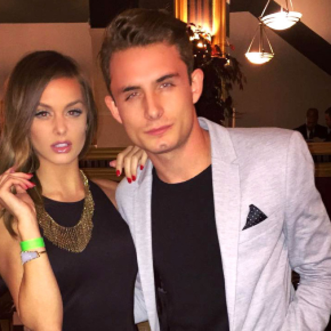 Lala Kent poses with James Kennedy. - [Photo via Instagram]