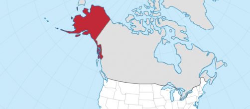File: Alaska in the United States - TUBS via Wikimedia Commons