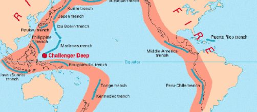 La Cintura o Anello di fuoco del Pacifico