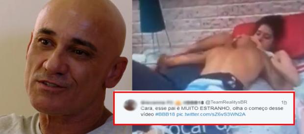 O participante Ayrton está dando o que falar. ( Reprodução - Globo ) O participante Ayrton está dando o que falar. ( Reprodução - Globo )