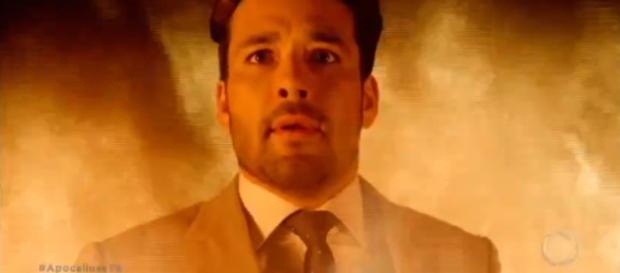 Ricardo Montana em "Apocalipse" Ricardo Montana em "Apocalipse"