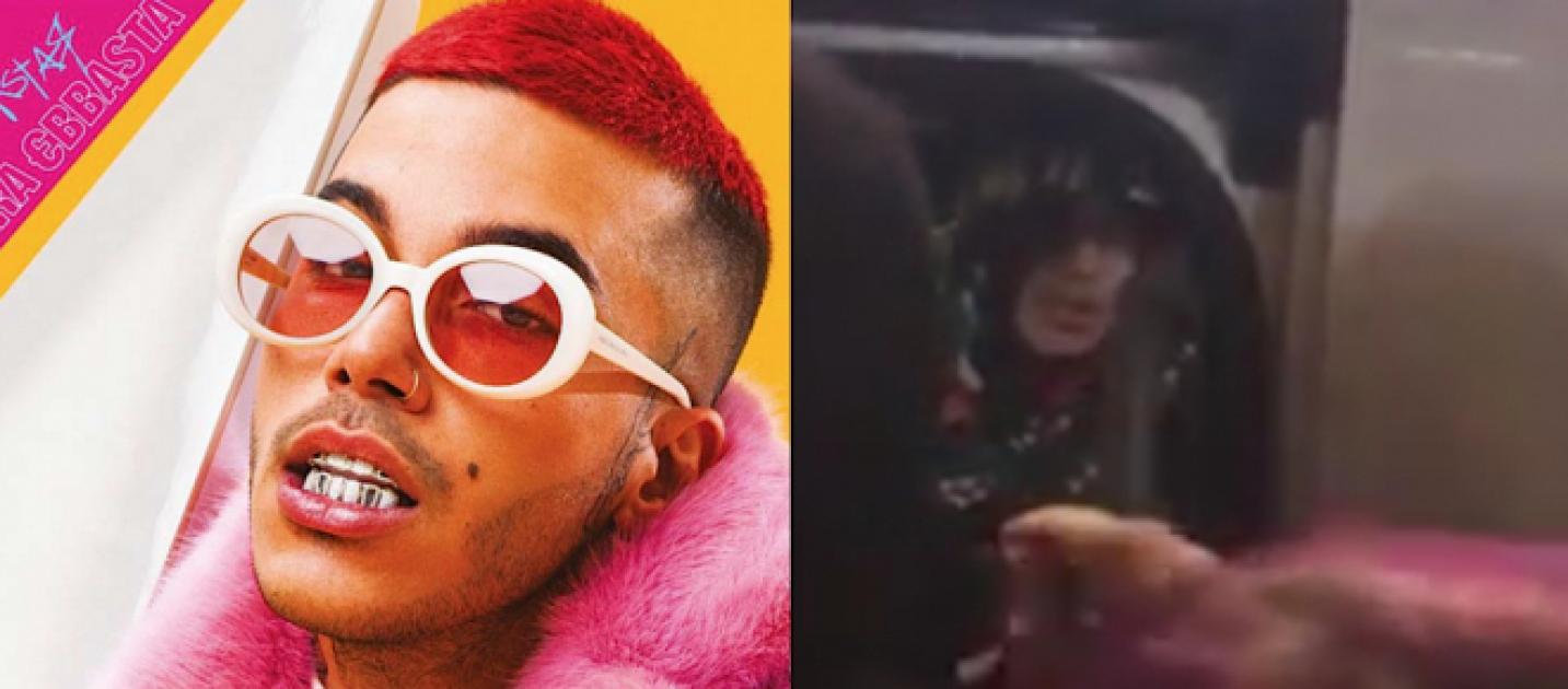 Sfera Ebbasta non fa la foto con la figlia e la mamma si infuria (video)