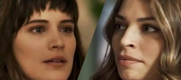 Clara e Lívia em "O Outro Lado do Paraíso" Clara e Lívia em "O Outro Lado do Paraíso"