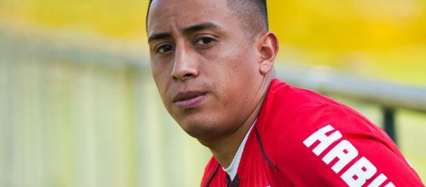 Jogador Cuevas do time do São Paulo Jogador Cuevas do time do São Paulo
