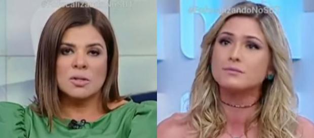 Mara Maravilha fala a verdade sobre sua saída do Jogo dos Pontinhos e comenta relação com Lívia Andrade Mara Maravilha fala a verdade sobre sua saída do Jogo dos Pontinhos e comenta relação com Lívia Andrade