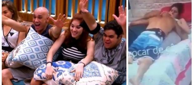 O comportamento entre pai e filha no BBB 18 não foi aprovado pelos internautas. O comportamento entre pai e filha no BBB 18 não foi aprovado pelos internautas.