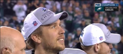 Nick Foles is the underdog who may beat Tom Brady. [Photo Credit: Budleewiser on You Tube]