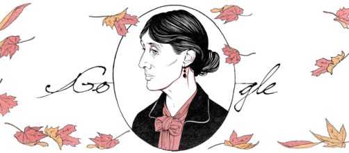 Doodle di Google - google.com Virginia Woolf