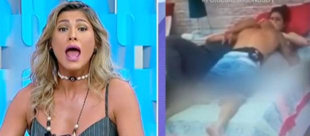 Lívia Andrade no ''Fofocalizando'' (Reprodução/SBT) Lívia Andrade no ''Fofocalizando'' (Reprodução/SBT)
