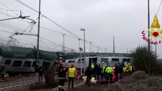 Deraglia un convoglio Trenord a Pioltello - espansionetv.it