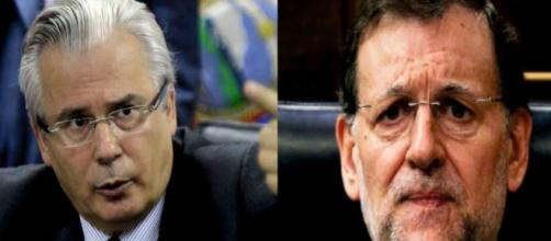 Baltasar Garzón y Mariano Rajoy en imagen