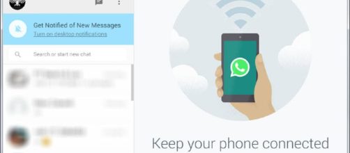 La aplicación de Whatsapp para ordenadores llamada 'Whatsapp web'