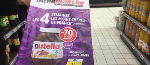 Nutella con il 70% di sconto: la promozione della catena di supermercati Intermarché ha mandato i francesi fuori di testa.