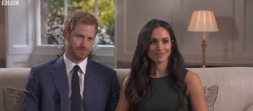 Prince Harry and Meghan Markle in interview with BBC News. [image source: BBC/YouTube screenshot]