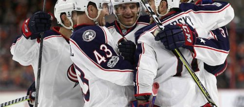 The Blue Jackets secured a much needed win before the All-Star break.[Image via Columbus Blue Jackets/Wikipedia]