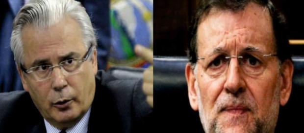 Baltasar Garzón y Mariano Rajoy en imagen Baltasar Garzón y Mariano Rajoy en imagen